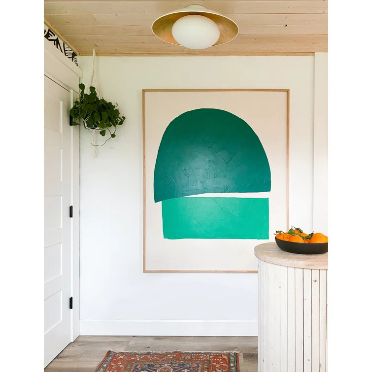 Jason Glass Flush Mount | Wayfair North America