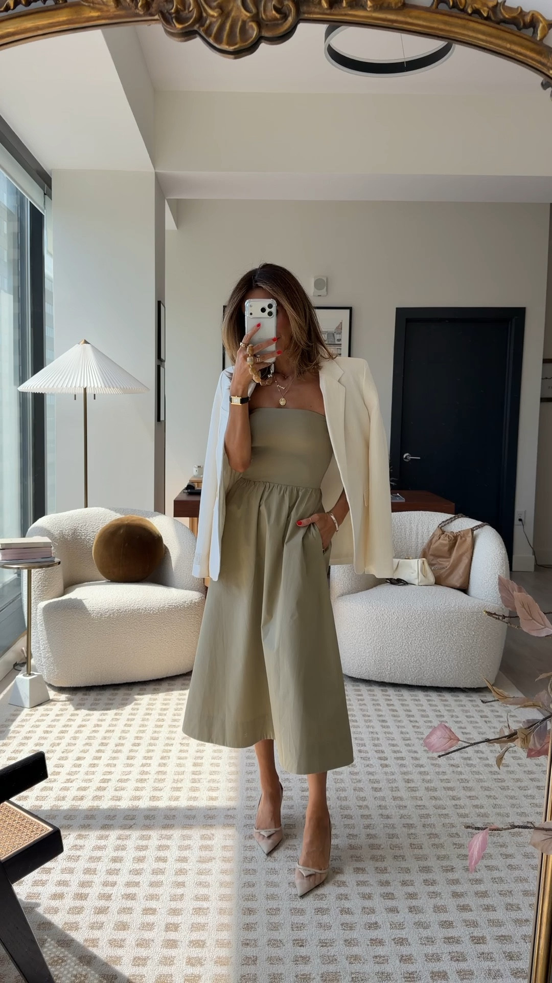 Such an easy dress to wear it casually with flats or elevated with a linen blazer and heels. @Aritzia #AritziaPartner

#LTKMothersDay #LTKWedding #LTKTravel