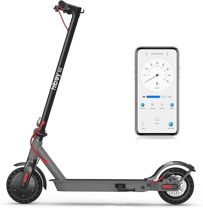 Hiboy S2/S2R Plus Electric Scooter, 8.5"/9" Tires, Up to 17/22 Miles Range, 350W Motor & 19 MPH P... | Amazon (US)