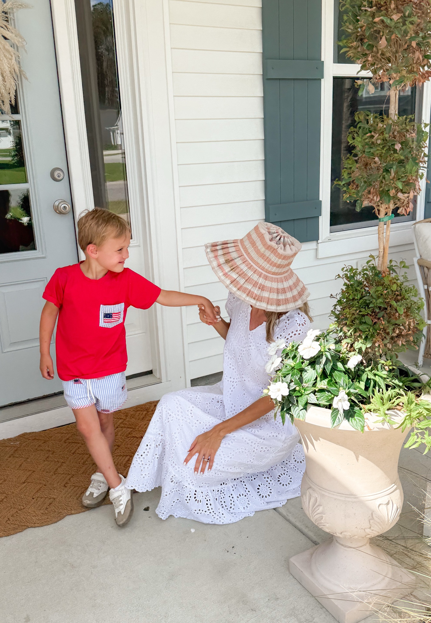 Love Danny’s new outfit for summer  ~ 🇺🇸 from @thesmockedflamingo. Their pieces are sweet, classic, and so well made. They have the cutest sets and such great quality! #thesmockedflamingo #ad

#LTKSeasonal #LTKFamily #LTKKids