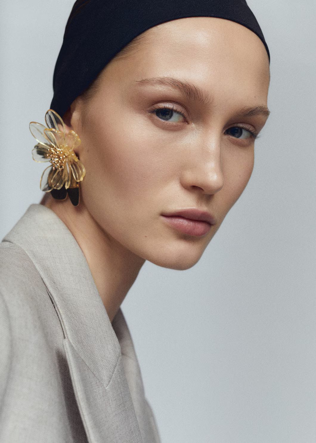 Maxi flower earrings -  Women | Mango United Kingdom | MANGO (UK)