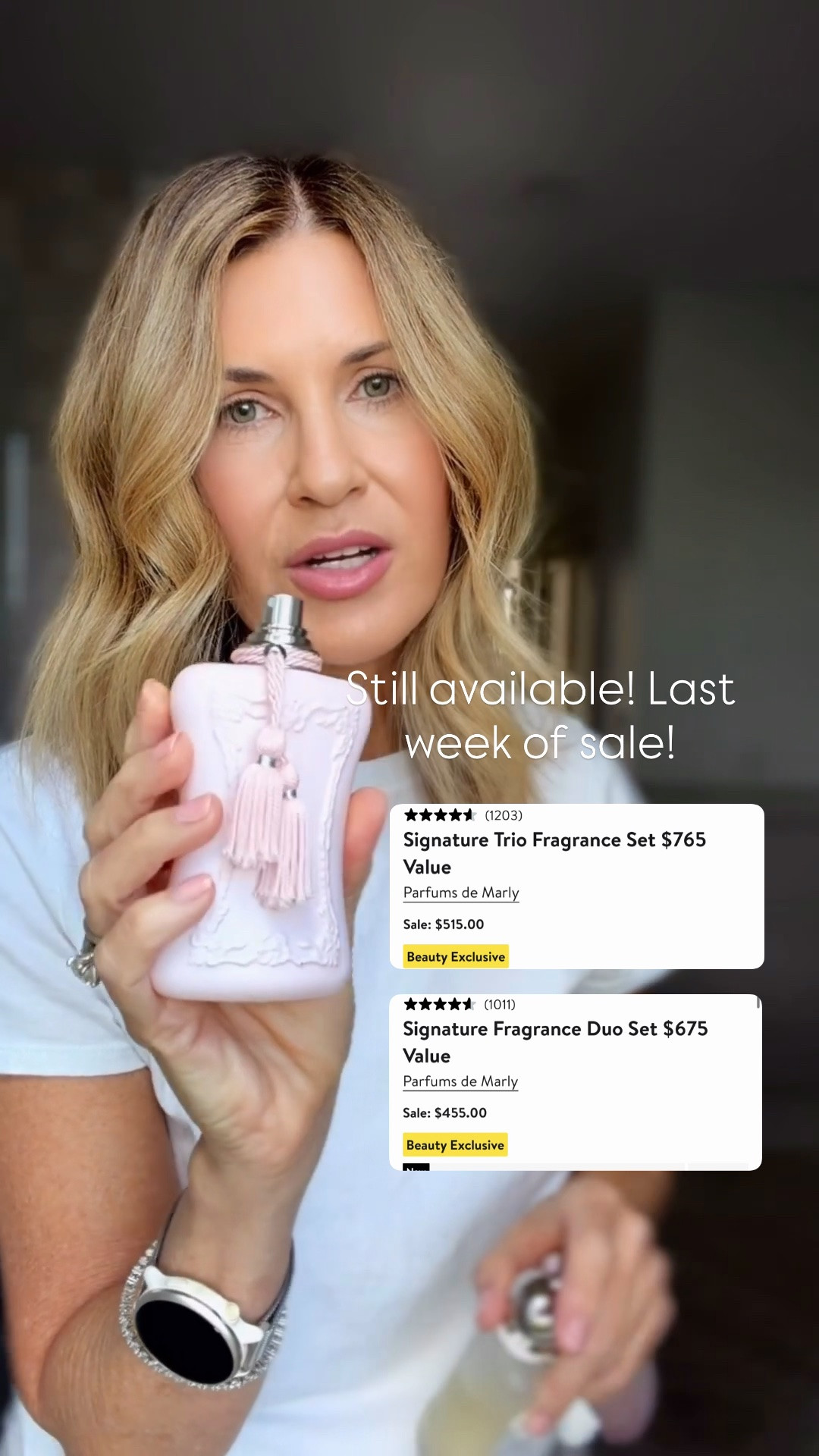 Delina Parfums de marly last week of sale

#LTKOver40 #LTKSaleAlert