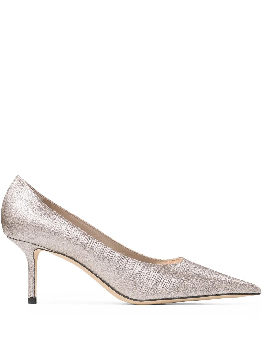 Jimmy Choo 65mm Love Pumps | Silver | FARFETCH | Farfetch Global