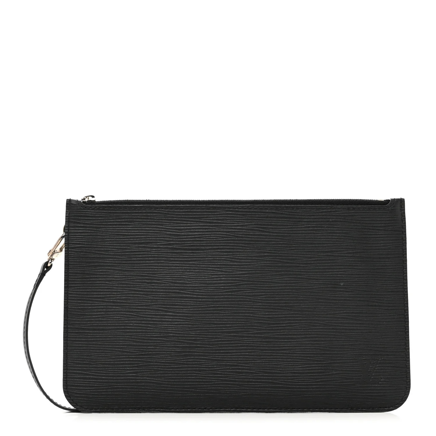 Epi Neverfull Pochette MM GM Black | FASHIONPHILE (US)