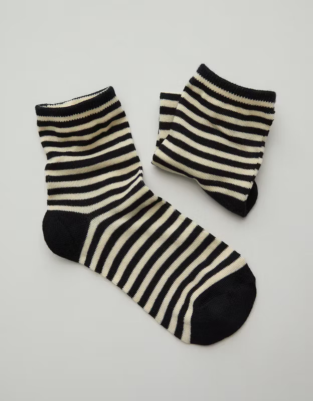 AE77 Premium Quarter Top Sock | American Eagle Outfitters (US & CA)