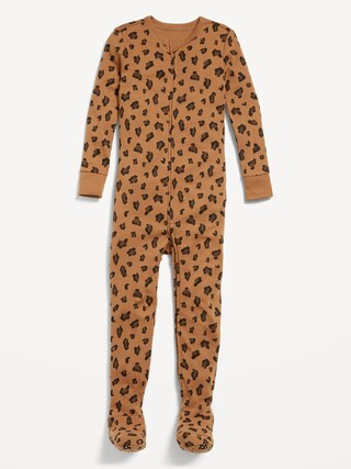Unisex 2-Way-Zip Snug-Fit Printed Pajama One-Piece for Toddler &amp; Baby | Old Navy (US)