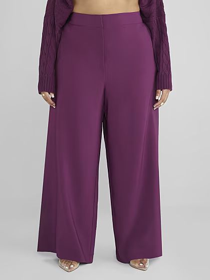 Plus Size Gabrielle Wide Leg Pants - Gabi Fresh x FTF | Fashion to Figure | Fashion To Figure