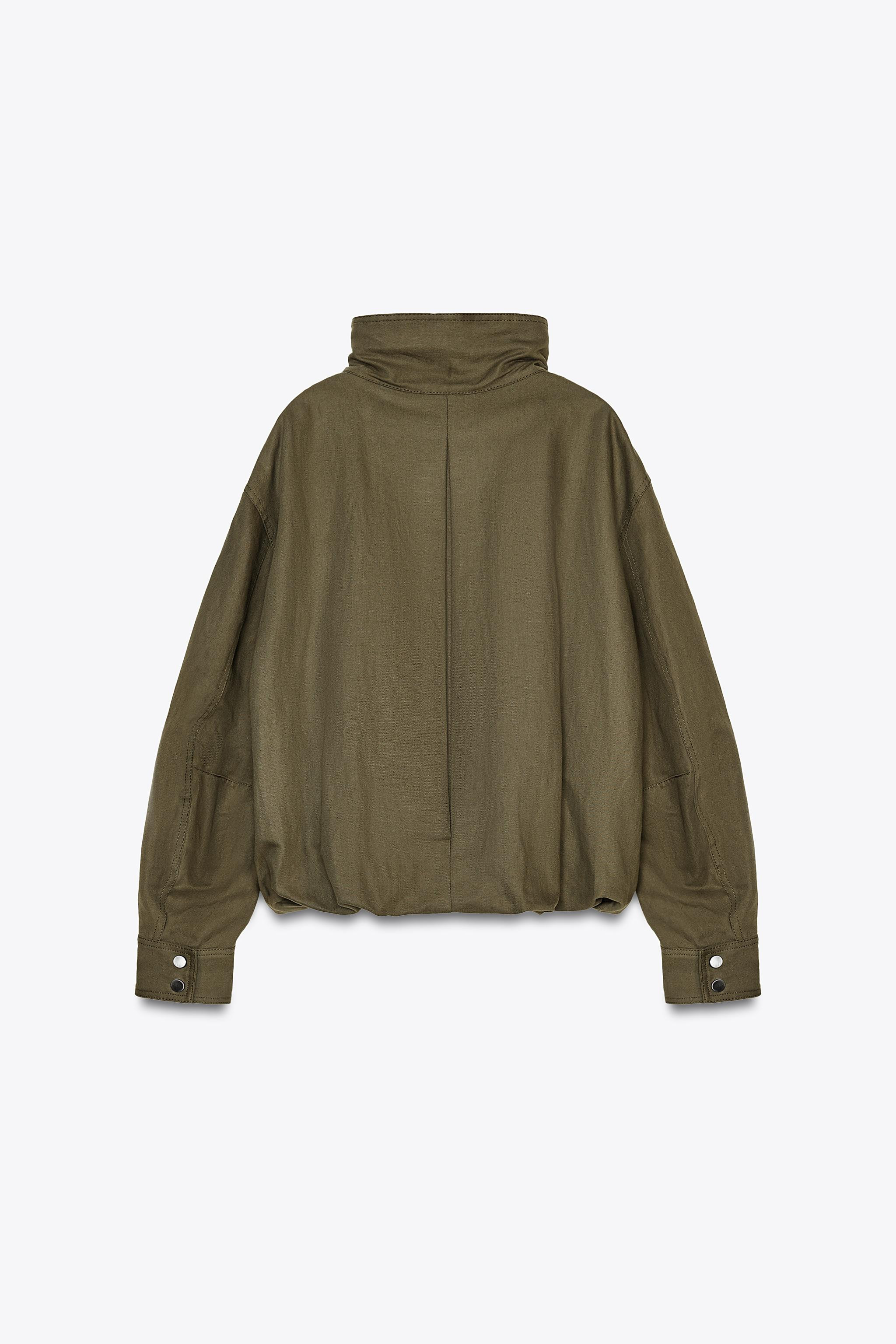 BUCKLE BOMBER JACKET ZW COLLECTION | Zara US