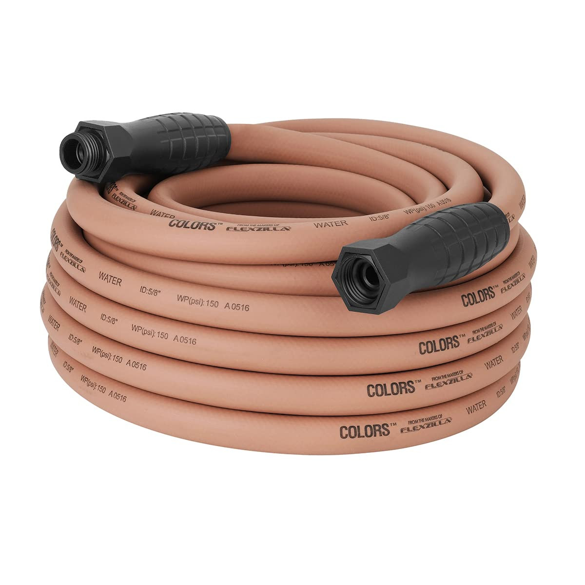 Colors Garden Hose with SwivelGrip, 5/8 in. x 50 ft., Drinking Water Safe, Red Clay - HFZC550TCS | Amazon (US)