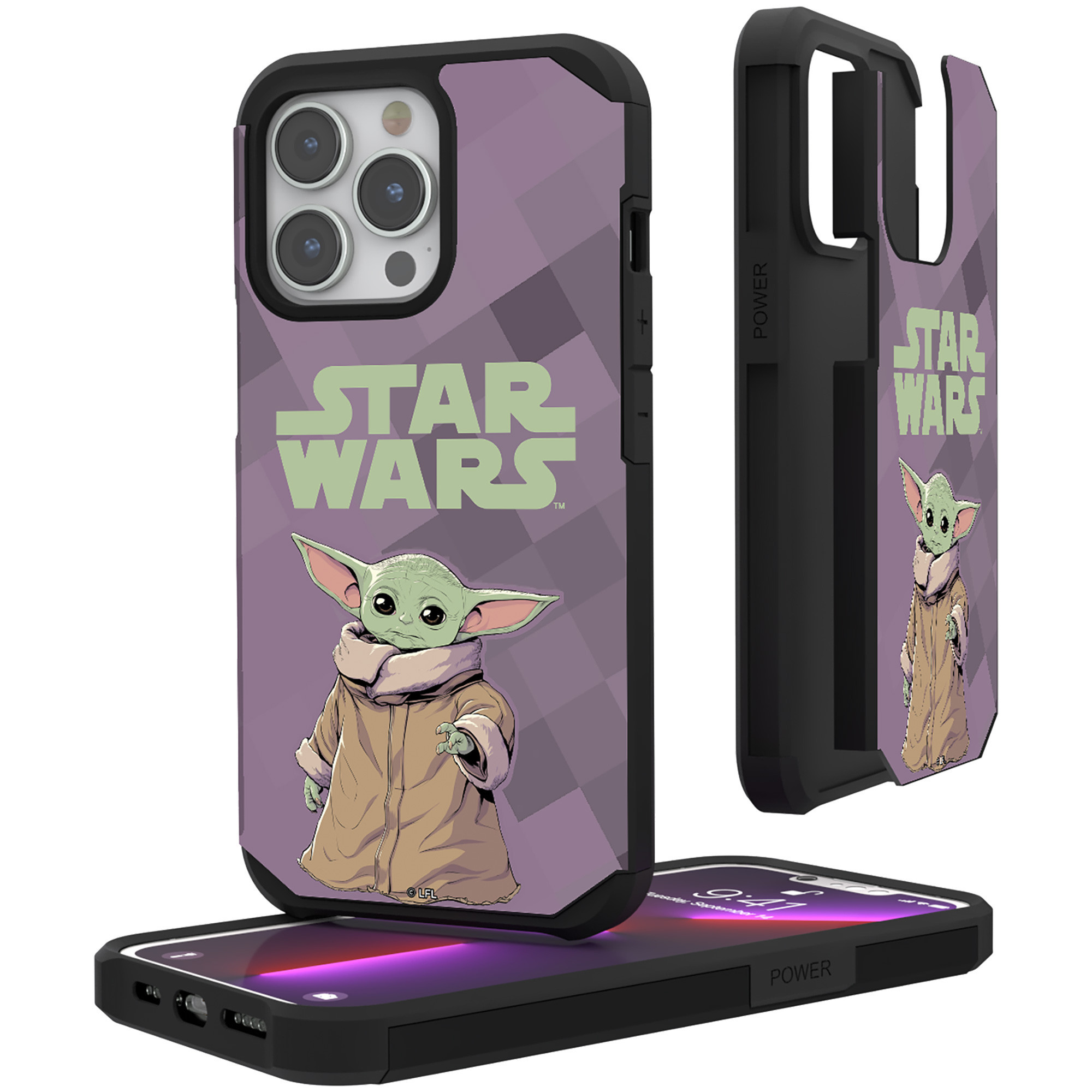 Keyscaper Grogu The Mandalorian Color Block iPhone Rugged Case | Fanatics