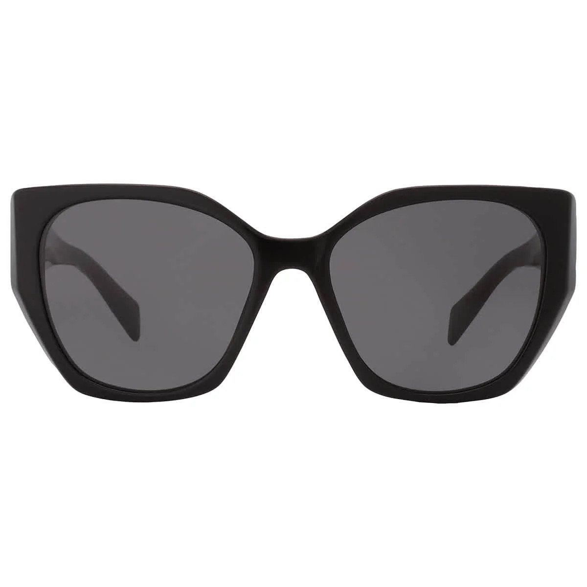Prada PR 19ZS Plastic Womens Butterfly Sunglasses Black 55mm Adult | Walmart (US)