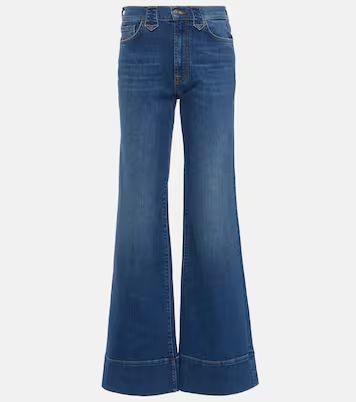 Western Modern Dojo high-rise flared jeans | Mytheresa (UK)