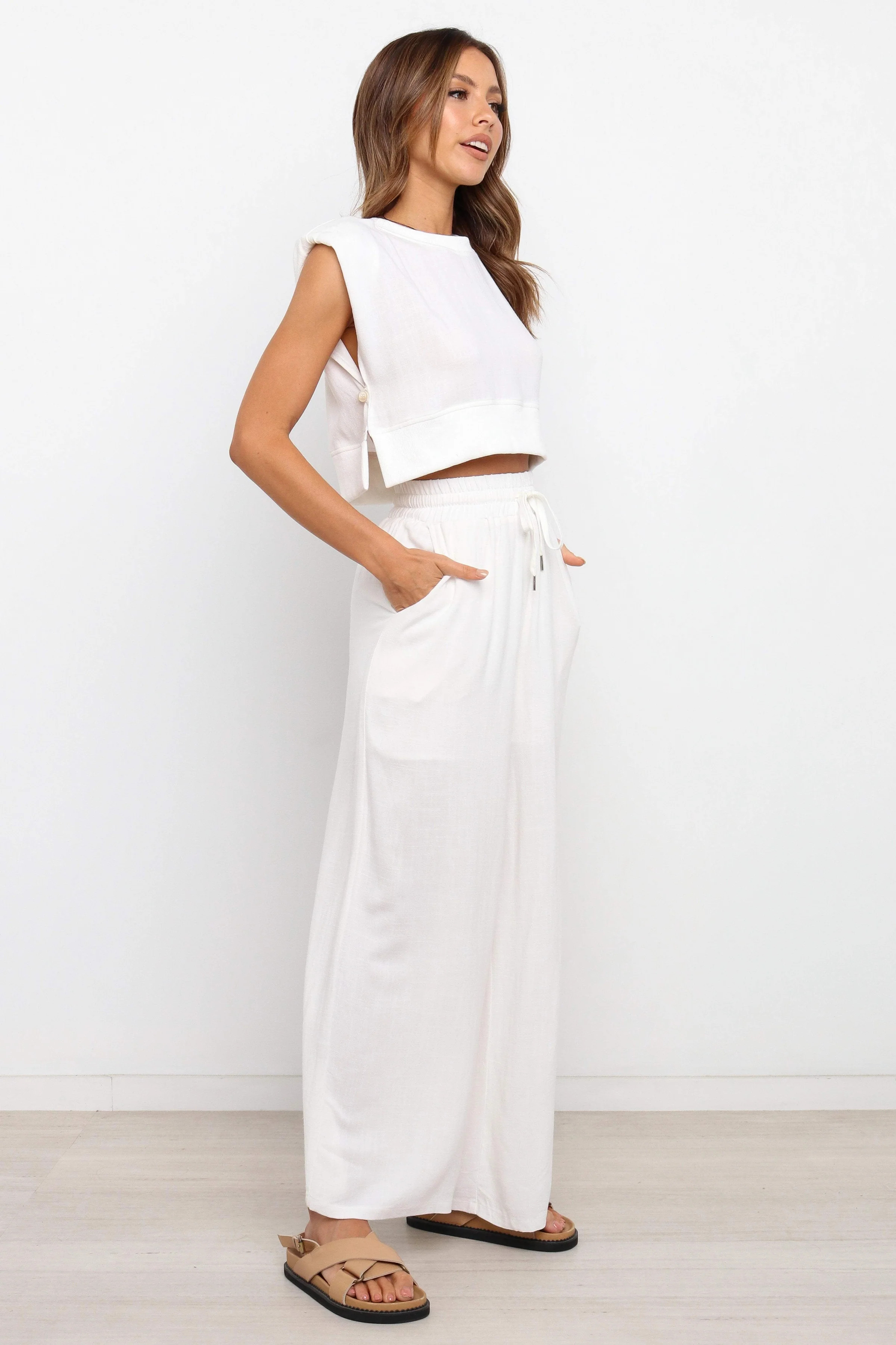 Whitley Top - White | Petal & Pup (US)