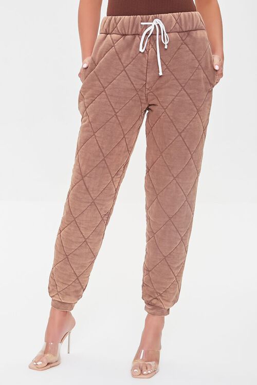 Quilted French Terry Joggers | Forever 21 | Forever 21 (US)