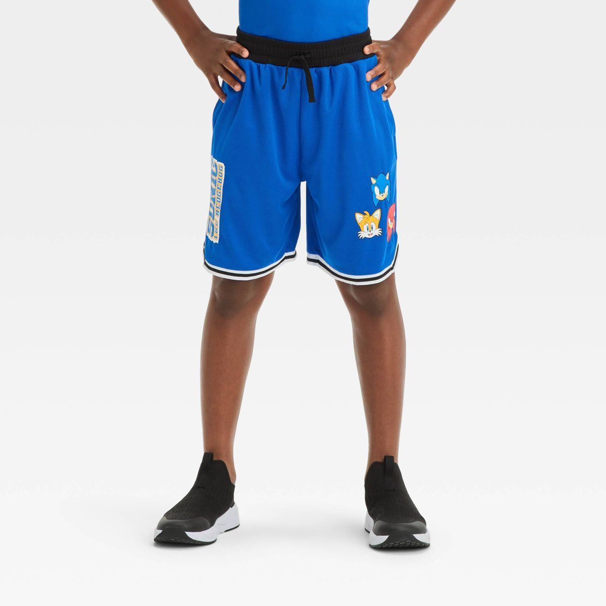 Boys' Sonic the Hedgehog Athletic Mesh Shorts - Royal Blue | Target
