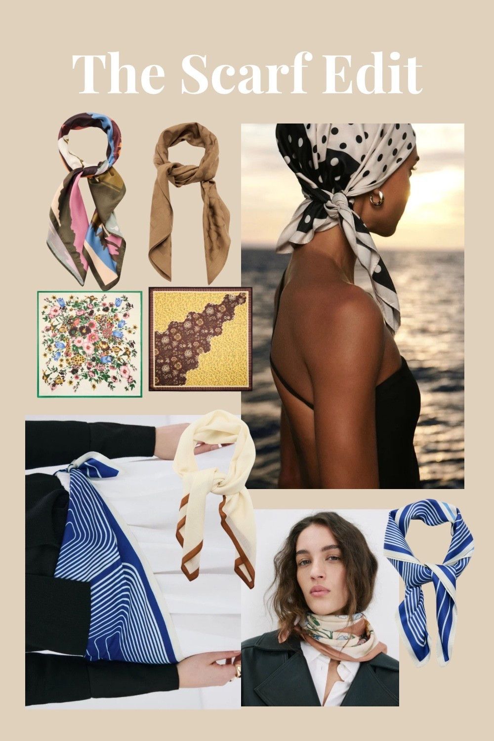 The scarf edit: the scarf trend 2026, here are some scarf worth buying and adding to your spring capsule wardrobe 2026 m, affordable scarf, silk scarf, how to style silk scarf.

#LTKootd #LTKWorkwear #LTKSeasonal