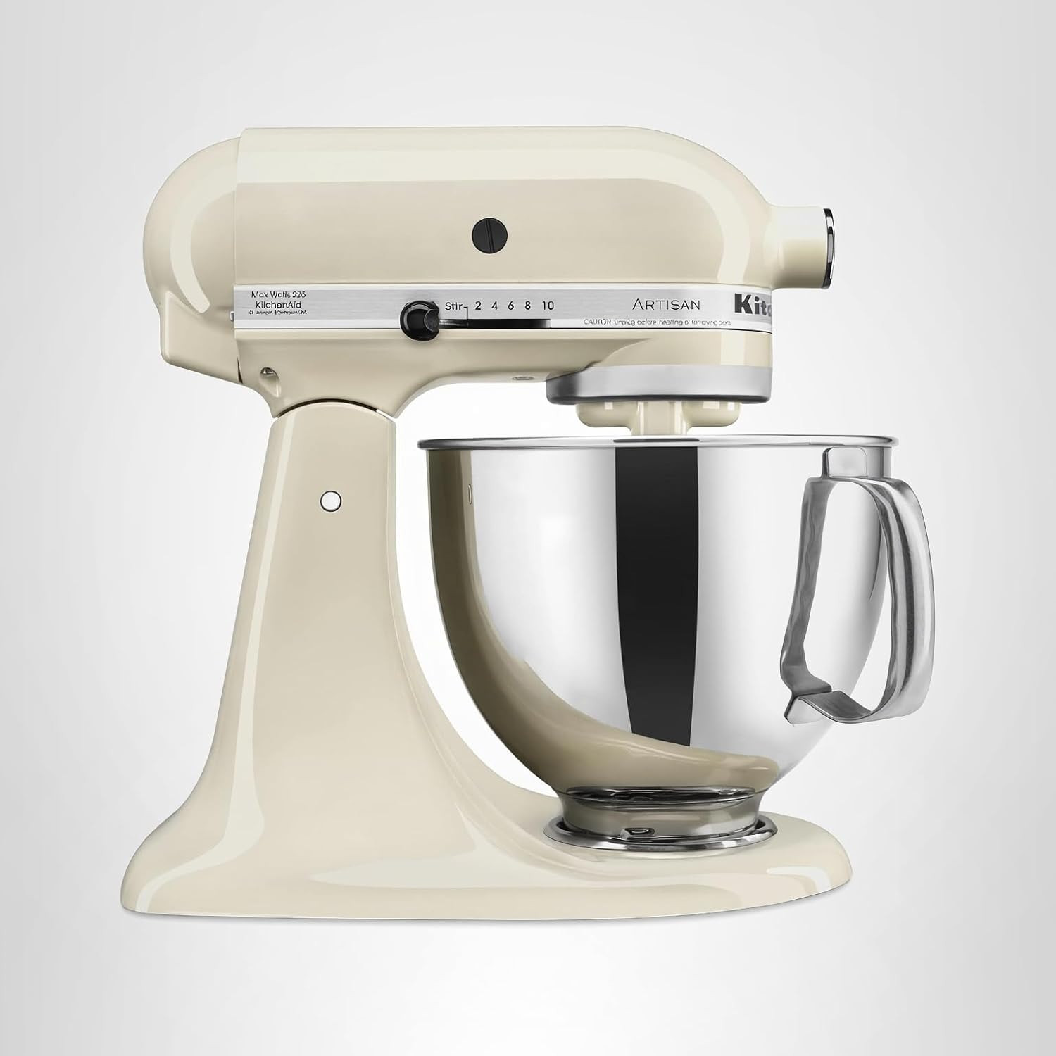 KitchenAid Artisan Series 5 Quart Tilt Head Stand Mixer with Pouring Shield KSM150PS, Almond Crea... | Amazon (US)