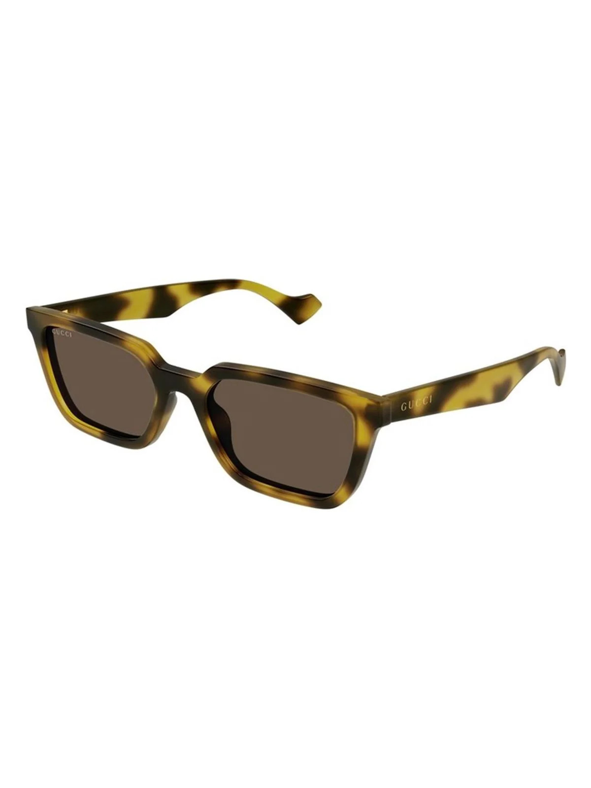 Men's Gucci Gg1539S 005 Sunglasses in Yellow | Size 55 | LOZURI