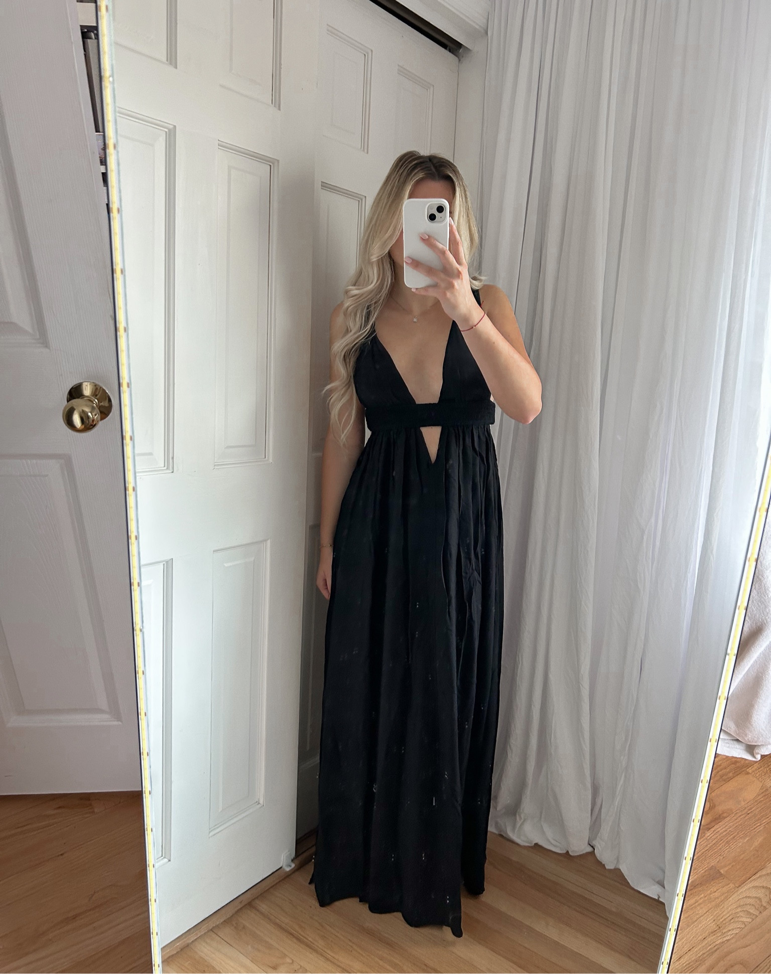 Have this dress in 4 colors 🖤 Literally the best! Wearing size XS, fits TTS!! A size small is bigger in the chest and slightly longer if you’re taller, I’m 5’4’'

#LTKunder100 #LTKtravel #LTKeurope