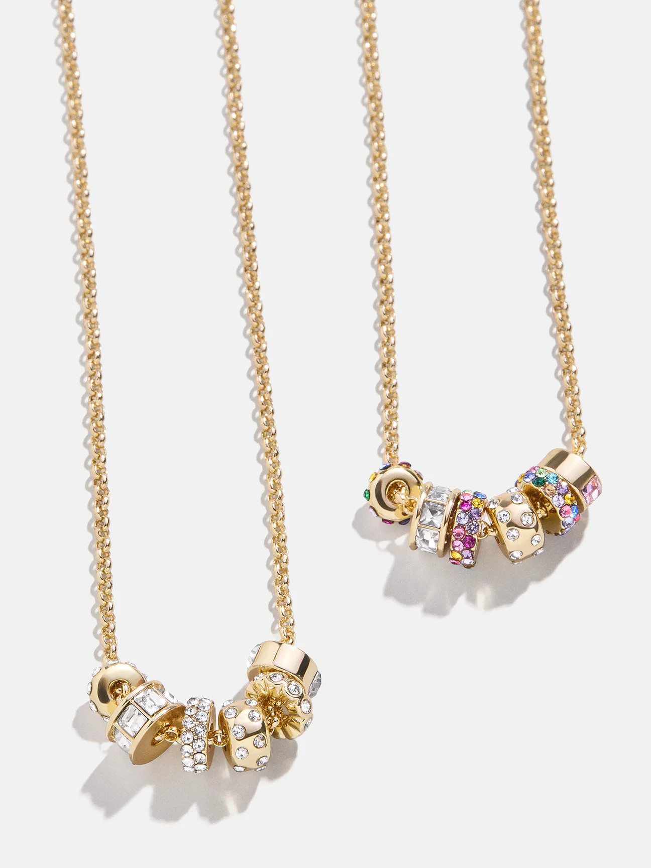 Renee Charm Necklace - Gold/Pavé | BaubleBar (US)