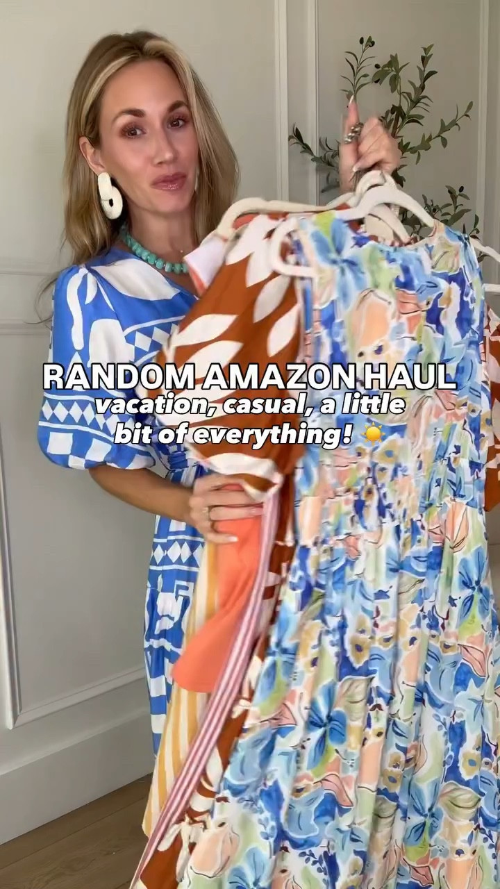 Vacation outfits, casual everyday, cute dresses, linens blend pants, etc! These prints are so fun for spring and summer time! 👏🏼💛

#LTKPetite #LTKootd #LTKmomlife