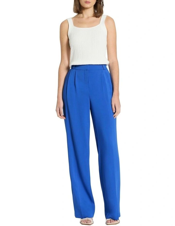 Janet Wide Leg Pant in Cameo Blue | Myer