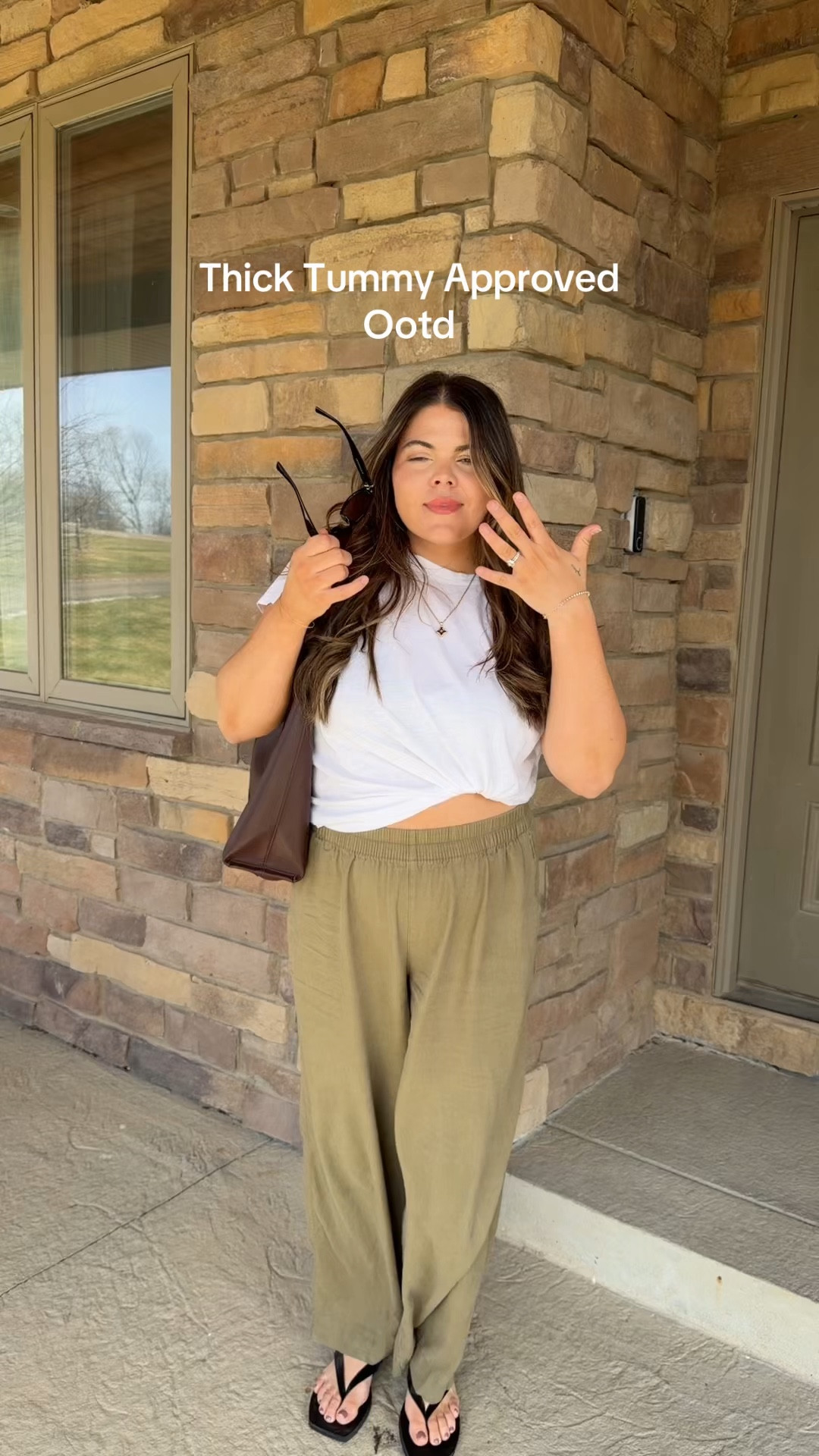 Spring ectomy approved outfit of the day! Wearing size large tall in the linen pants and size cell in the Madewell tee. Accessories are all from Amazon

Midsize, size 12, size 14, mom outfit ￼

#LTKootd #LTKMidsize