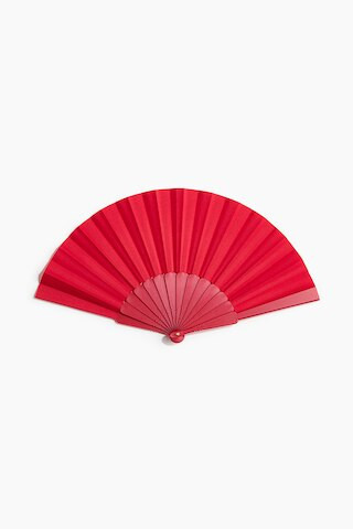 H & M - Folding Fan - Bright Red | H&M (US + CA)