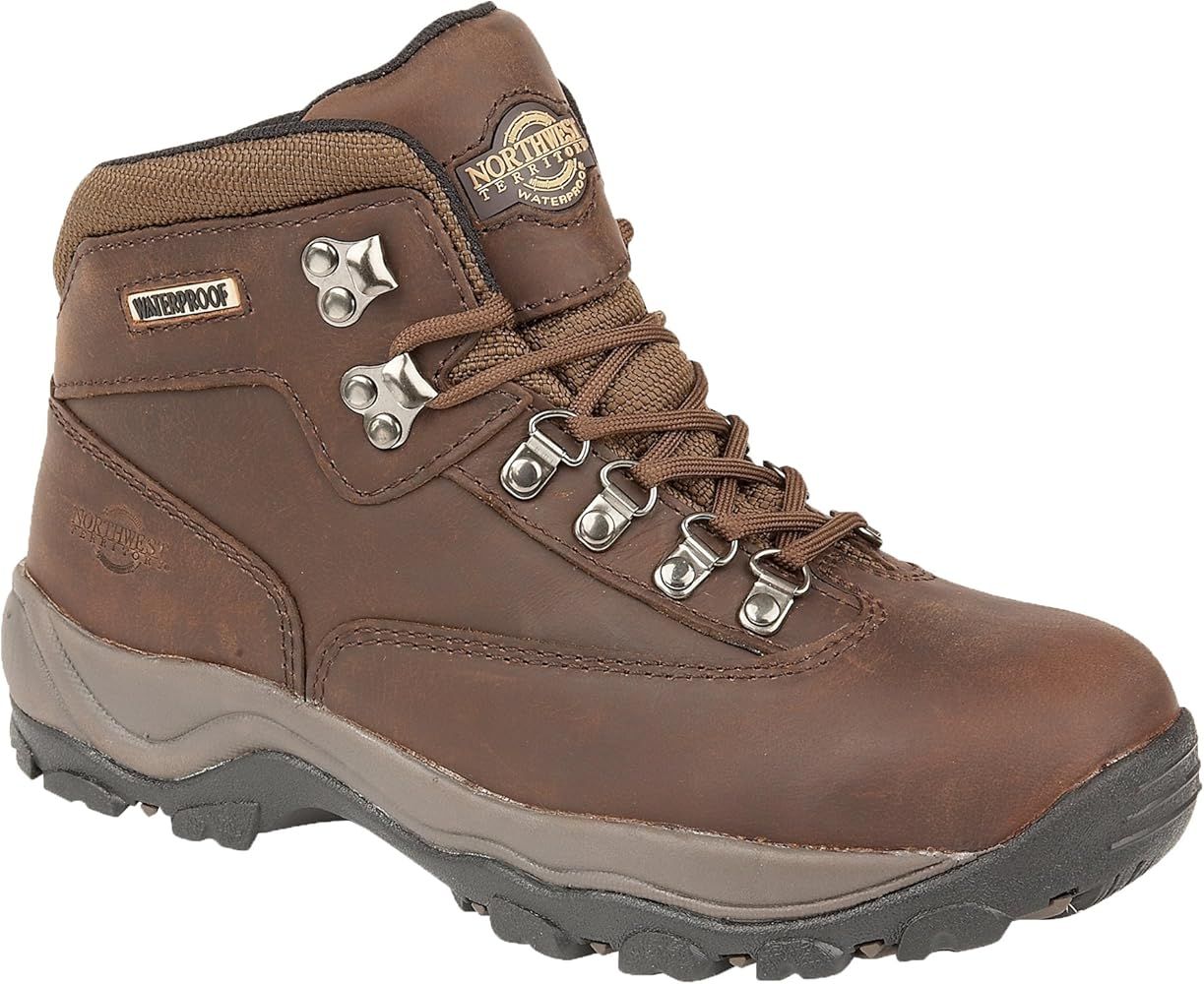 LADIES PEAK LACE UP PREMIUM LEATHER UPPER WATERPROOF WALKING/HIKING TREKKING BOOT | Amazon (UK)