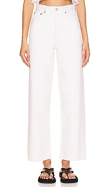 AGOLDE Ren High Rise Wide Leg in Fortune Cookie from Revolve.com | Revolve Clothing (Global)