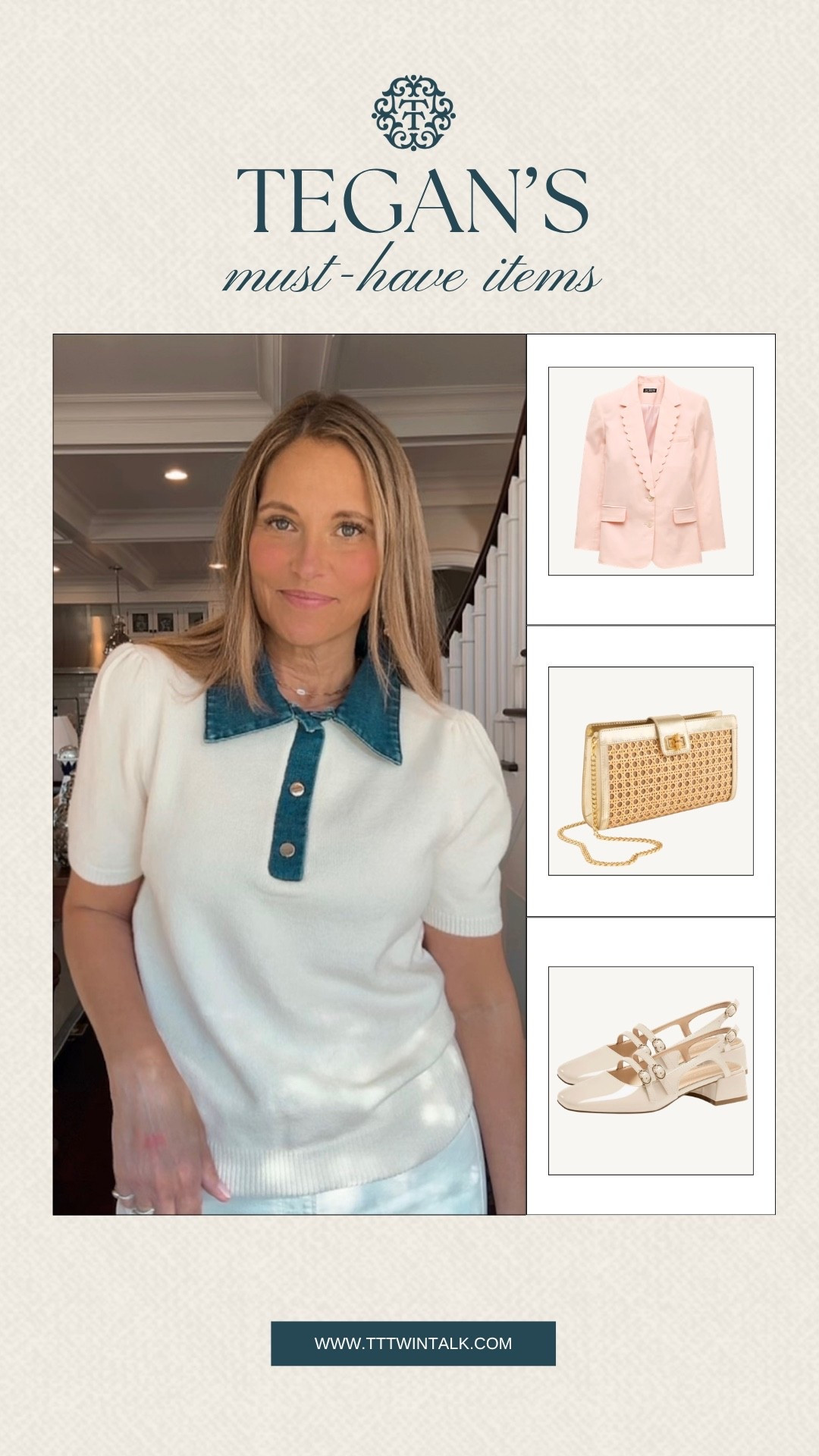 Tegan keeps coming back to these lately and they’ve been on repeat for a reason. The blush blazer, woven clutch, and slingbacks add a polished touch without feeling overdone. Easy pieces that carry you from daytime plans into dinner without a second thought.

#LTKSeasonal #LTKMidsize #LTKOver40