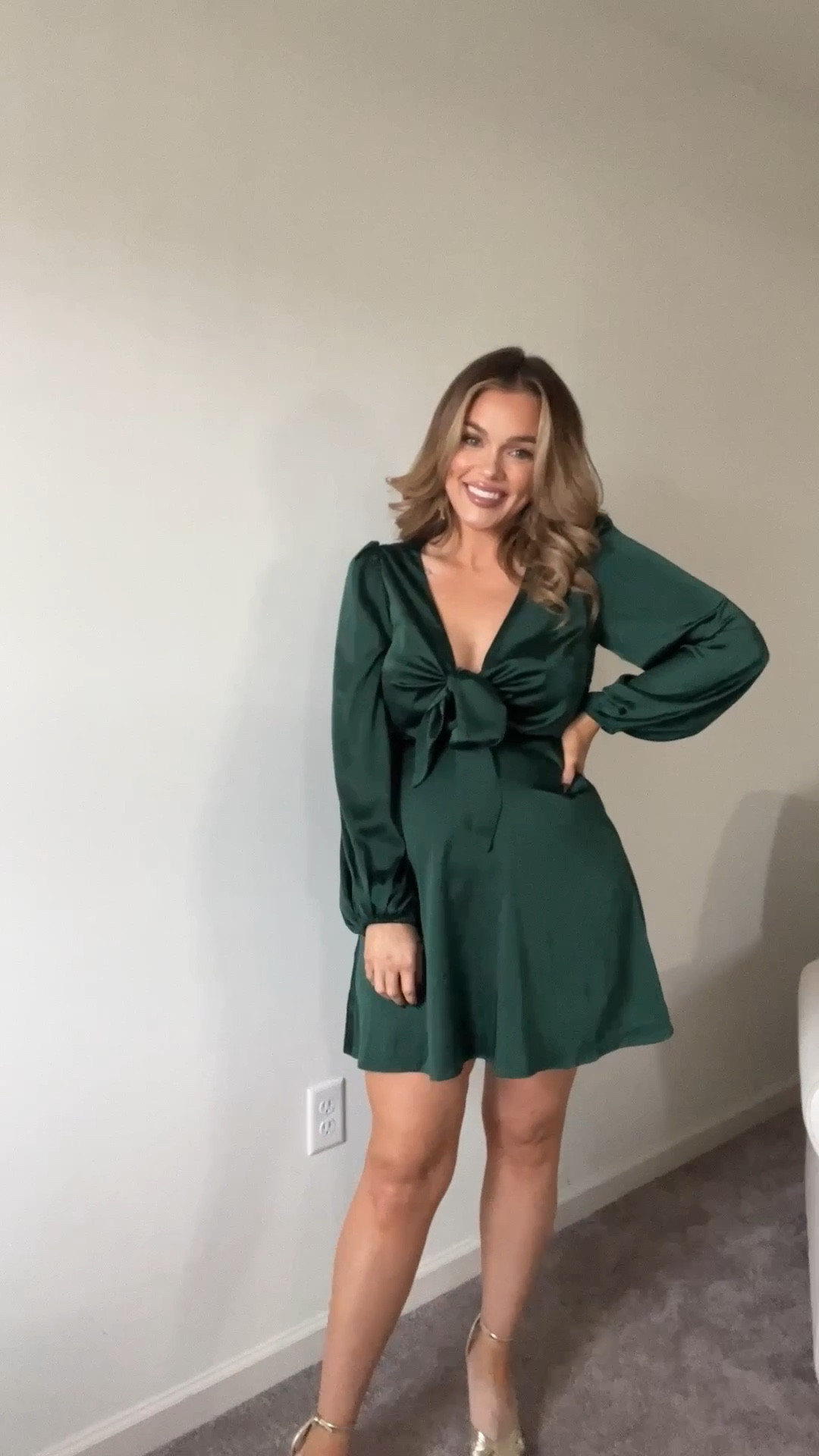 12 Days of Holiday Outfits: Day 9🎄❤️ Amazon edition! Wearing a size Medium in the Dress! Totally works with a bump! 

#LTKHoliday #LTKSeasonal #LTKbump