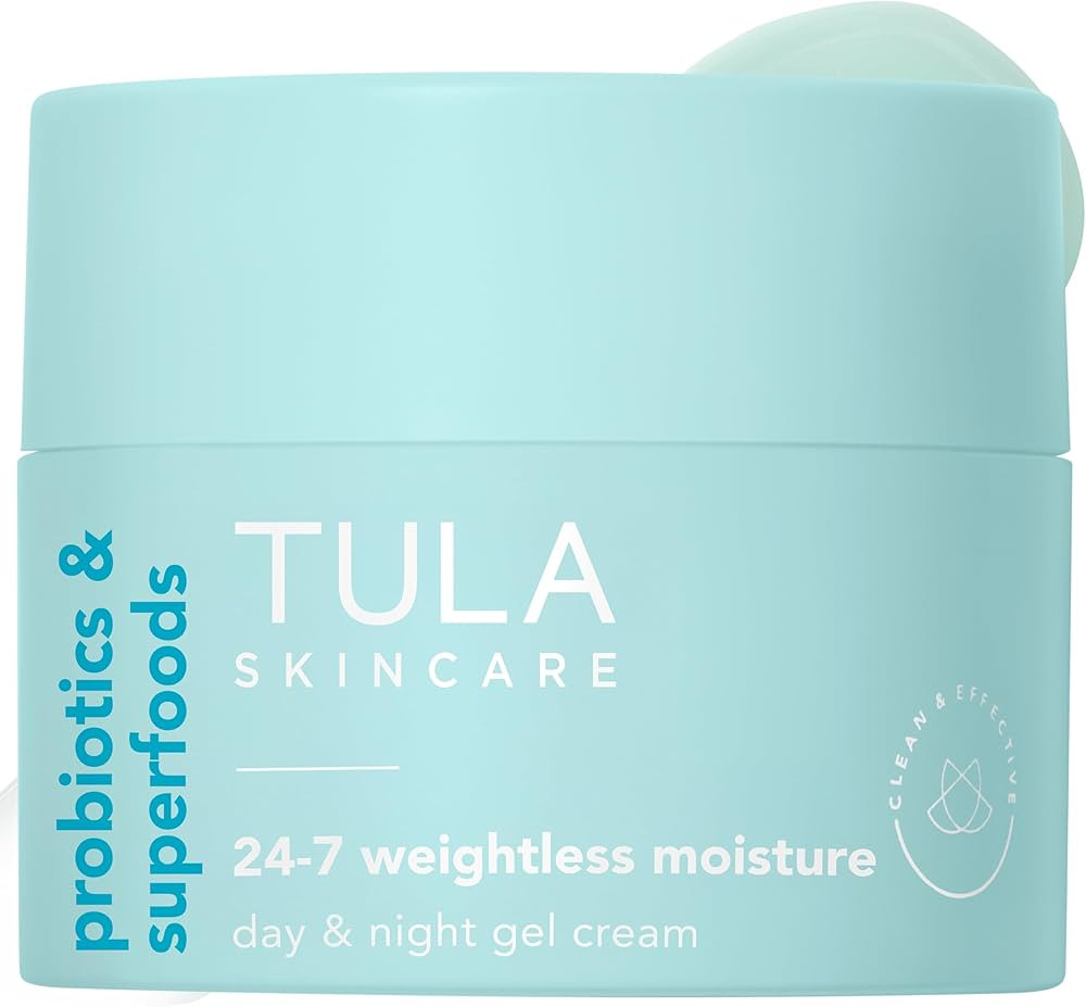 TULA Skin Care 24-7 Weightless Moisture Hydrating Day & Night Cream - Anti-Aging Lightweight Gel ... | Amazon (US)
