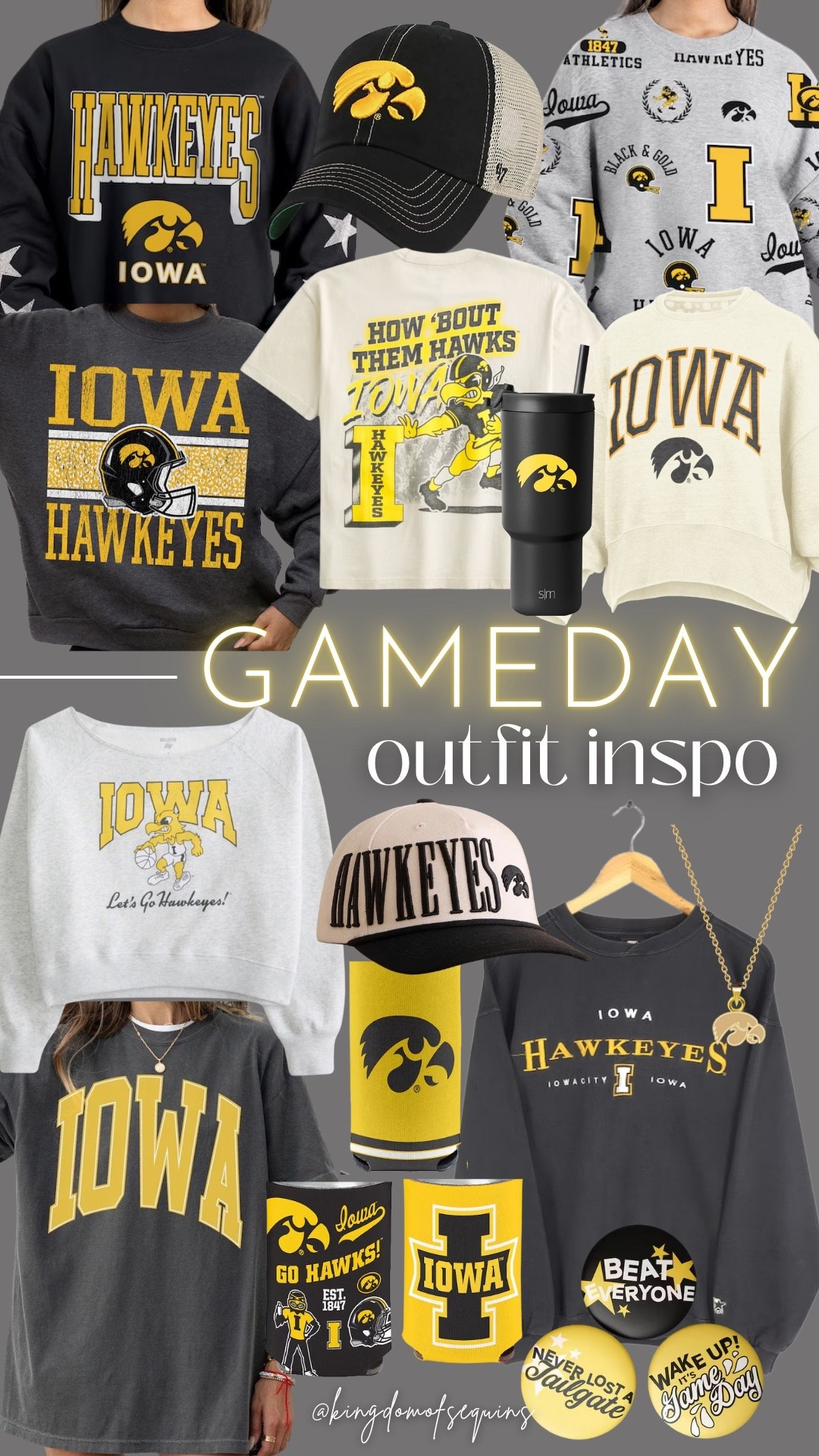 Iowa Hawkeyes Gameday outfit inspo!

#LTKSeasonal #LTKStyleTip #LTKFindsUnder50