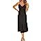Women's Satin Slip Dress Spaghetti Strap Sleeveless V Neck Midi Dresses | Amazon (US)