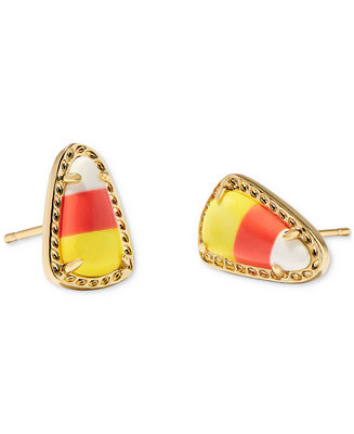 Kendra Scott Gold-Tone Candy Corn Stud Earrings - Macy's | Macy's