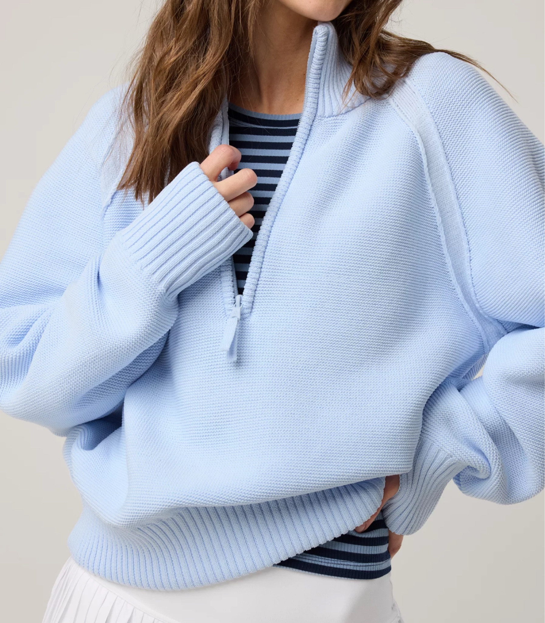 This blue from aerie is perfection  

#LTKSeasonal #LTKActive