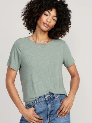 Luxe Crew-Neck T-Shirt | Old Navy (US)