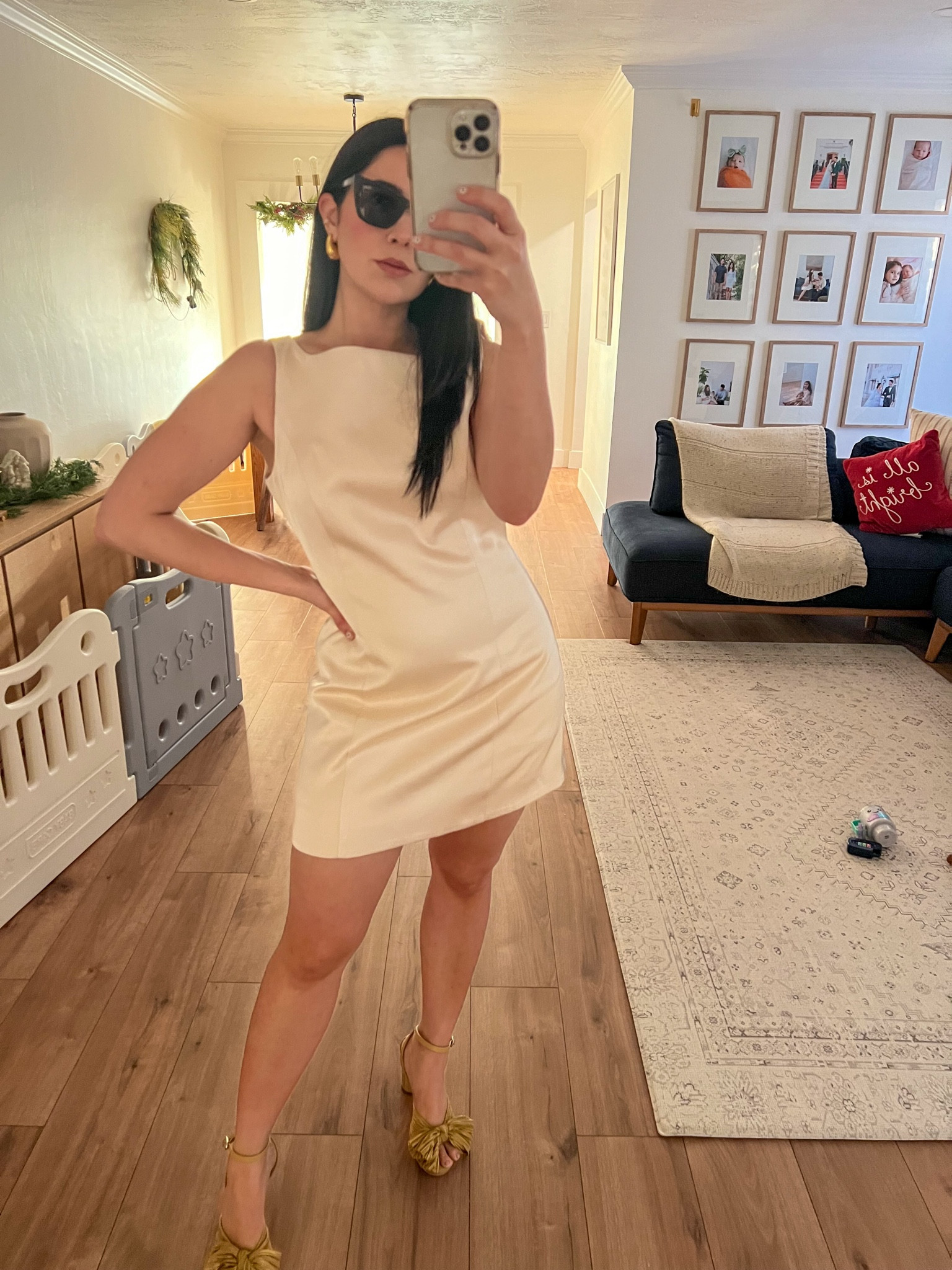 Hii friends! 

Excited to be in a dress up season! Most days you can find me in an Adam Sandler inspired fit (most likely with a food stain on it thanks to my almost 11 month old) but ‘tis the season to dress up and I’m here for it. 

Loved this dress from ASTR. Simple and sweet! 

#LTKHoliday #LTKShoeCrush #LTKStyleTip