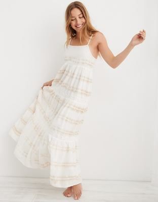 Aerie Tie Dye Maxi Sundress | American Eagle Outfitters (US & CA)