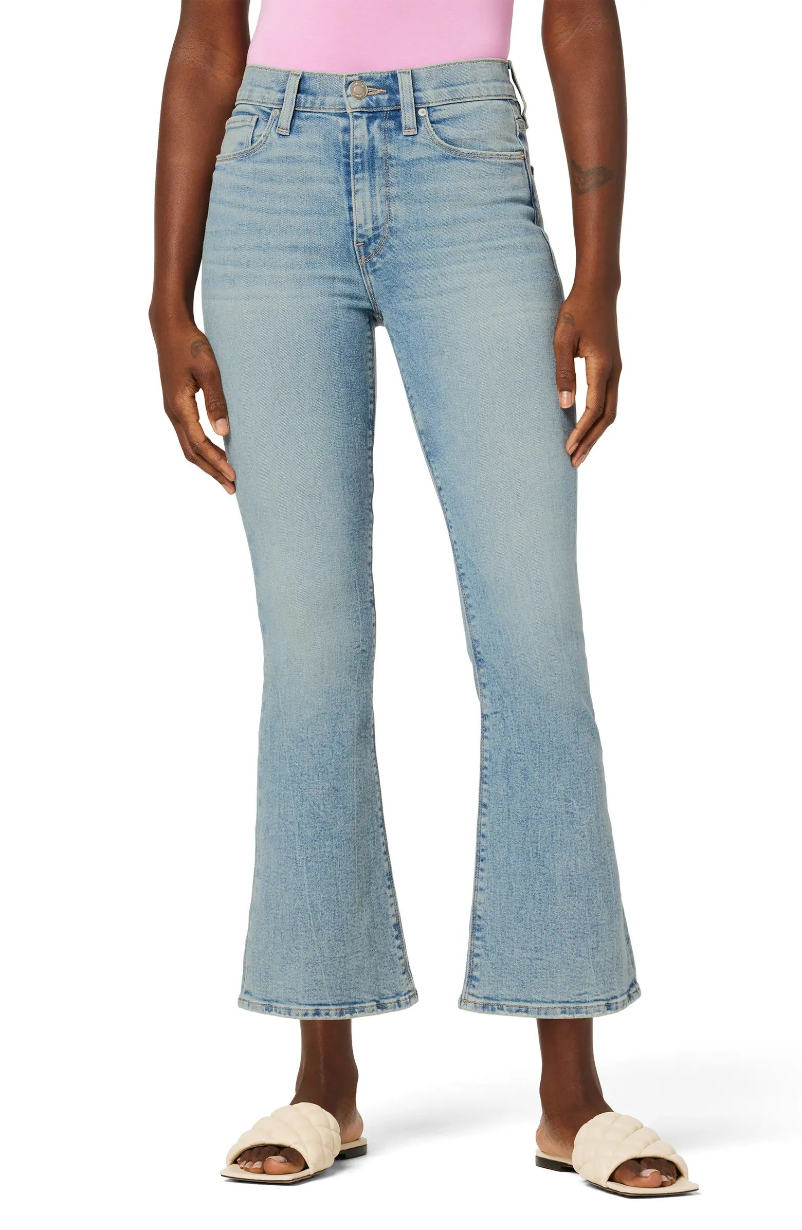 Hudson Jeans Barbara High Waist Crop Bootcut Jeans | Nordstrom | Nordstrom