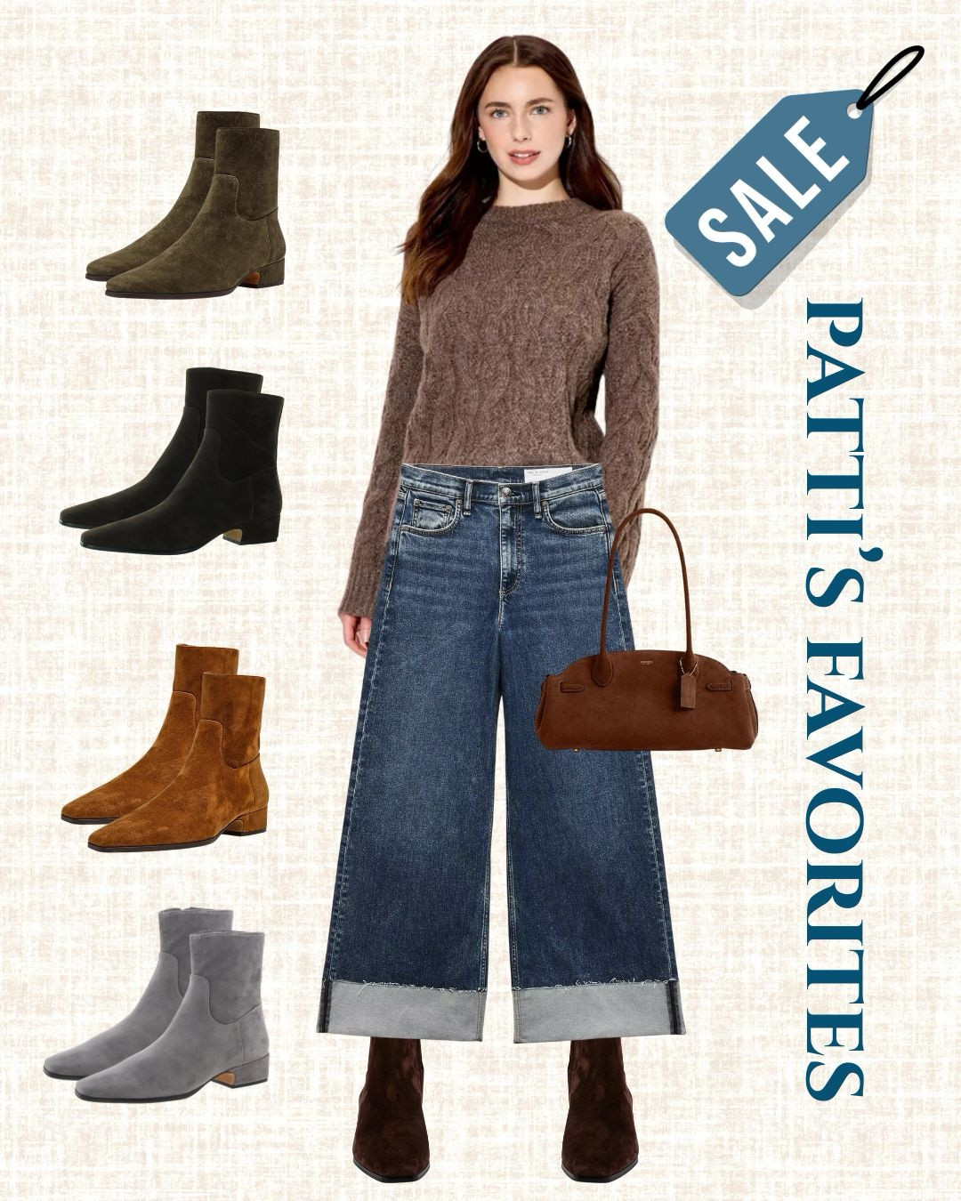 My favorite fashion finds are now on sale! This mood board features timeless wardrobe staples, elevated basics, and chic everyday pieces i love and wears on repeat! And most of them are all on sale! 

From versatile layers to polished essentials, these sale styles make it easy to refresh your closet with pieces that feel classic, effortless, and wearable. Shop Patti’s favorites before they sell out. 

 

#LTKootd #LTKSaleAlert #LTKgrwm