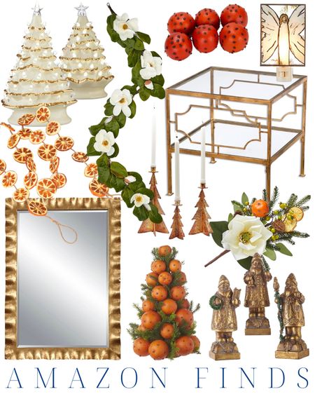 A Provence-inspired Christmas |dried fruit garland | Provence | gold accent table | holiday in Provence 

#LTKHoliday #LTKSeasonal #LTKGiftGuide
