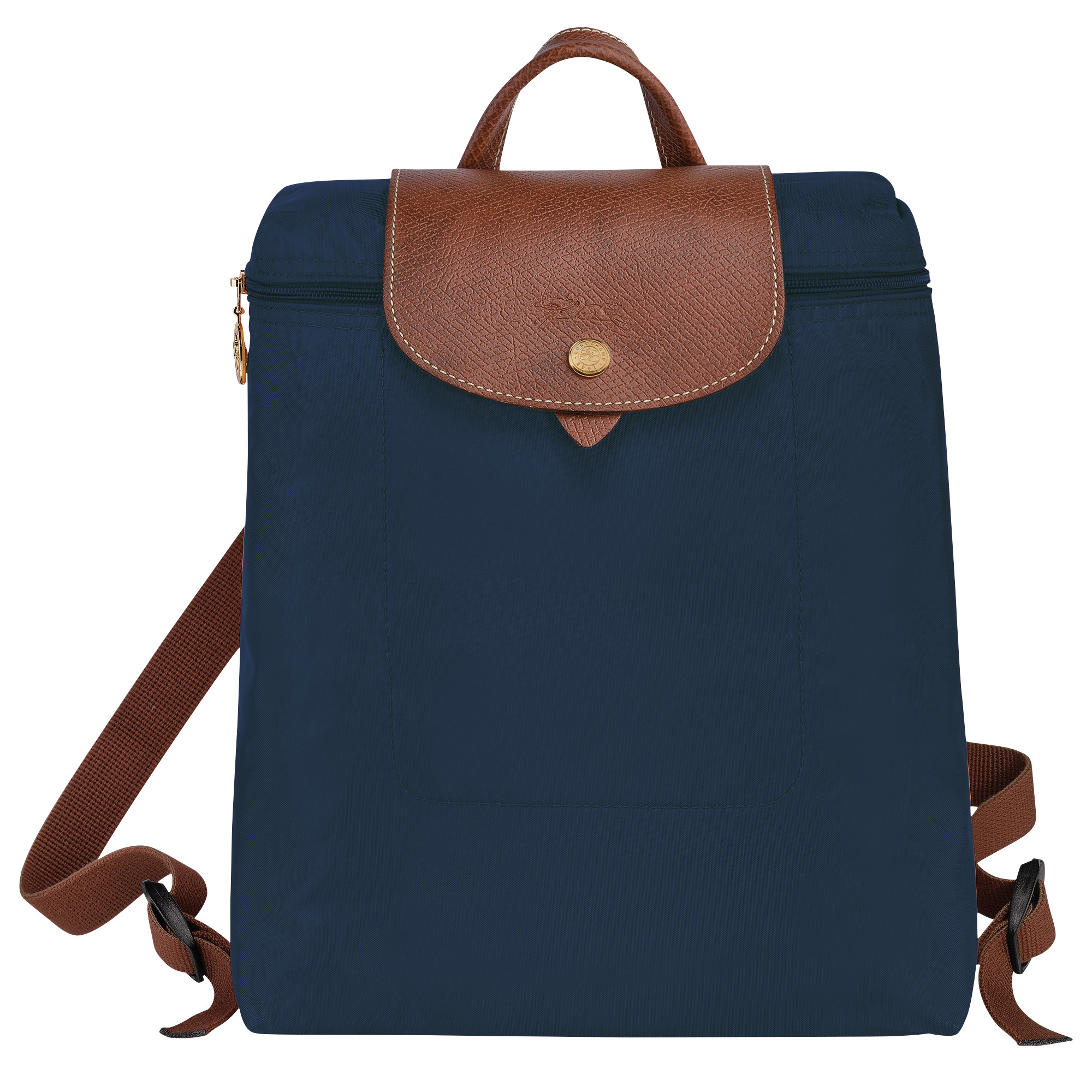 Le Pliage Original M Backpack Navy - Recycled canvas | Longchamp US | Longchamp