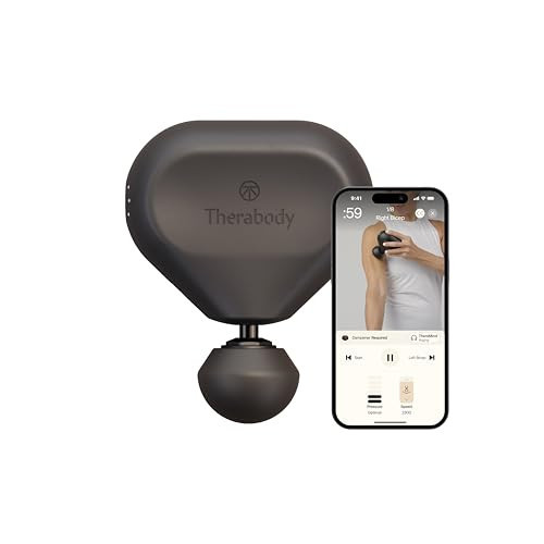 TheraGun Mini (3rd Generation) by Therabody – Ultra-Portable Massage Gun and Travel Essential for Fast, Effective Pain and Tension Relief Anywhere (Black) | Amazon (US)