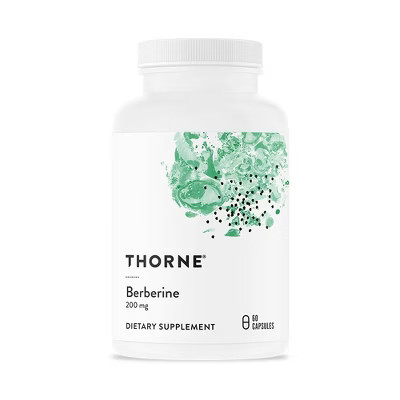 THORNE - Berberine - 200 mg (formerly Berbercap) - Supports Heart Function, Immune System and Gut Health* - 60 Capsules | Target