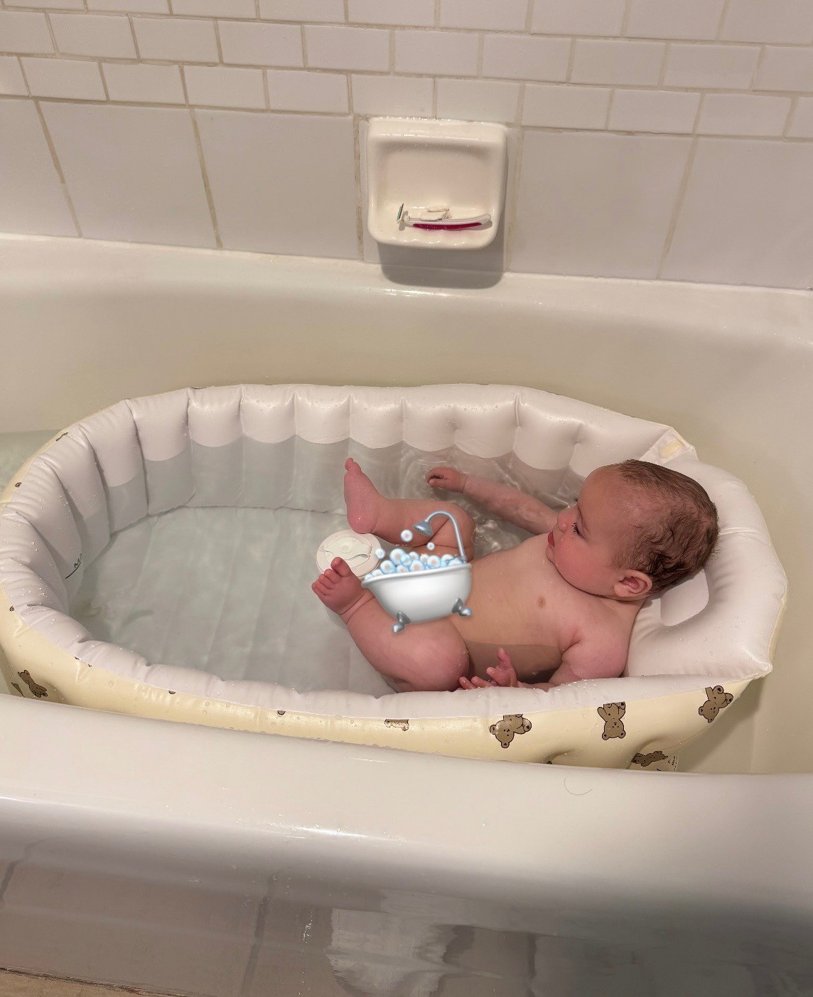 Love this inflatable tub for my baby!

#LTKTravel #LTKBaby