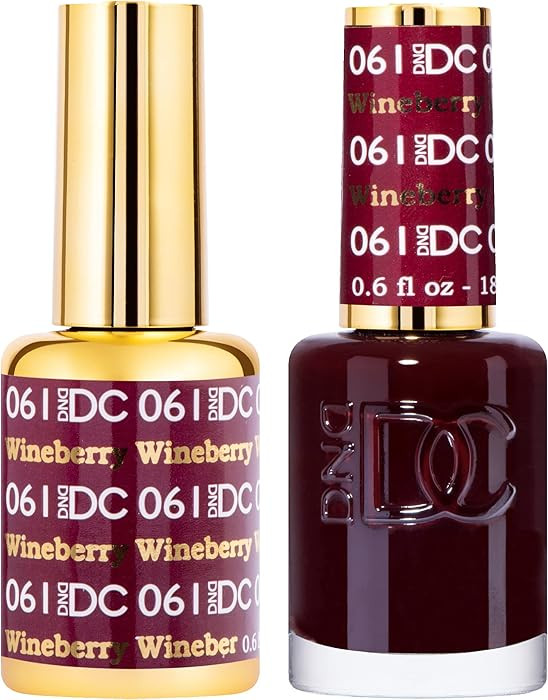 DND DC Gel Polish Set, Red Collection, UV/LED GelPolish and Air Dry Nail Lacquer, Matching Chip-F... | Amazon (US)