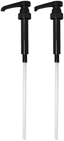 Torani and DaVinci BLACK Syrup Pumps, Fits 25.4 Oz/750Ml Bottles (Pack of 2) | Amazon (US)