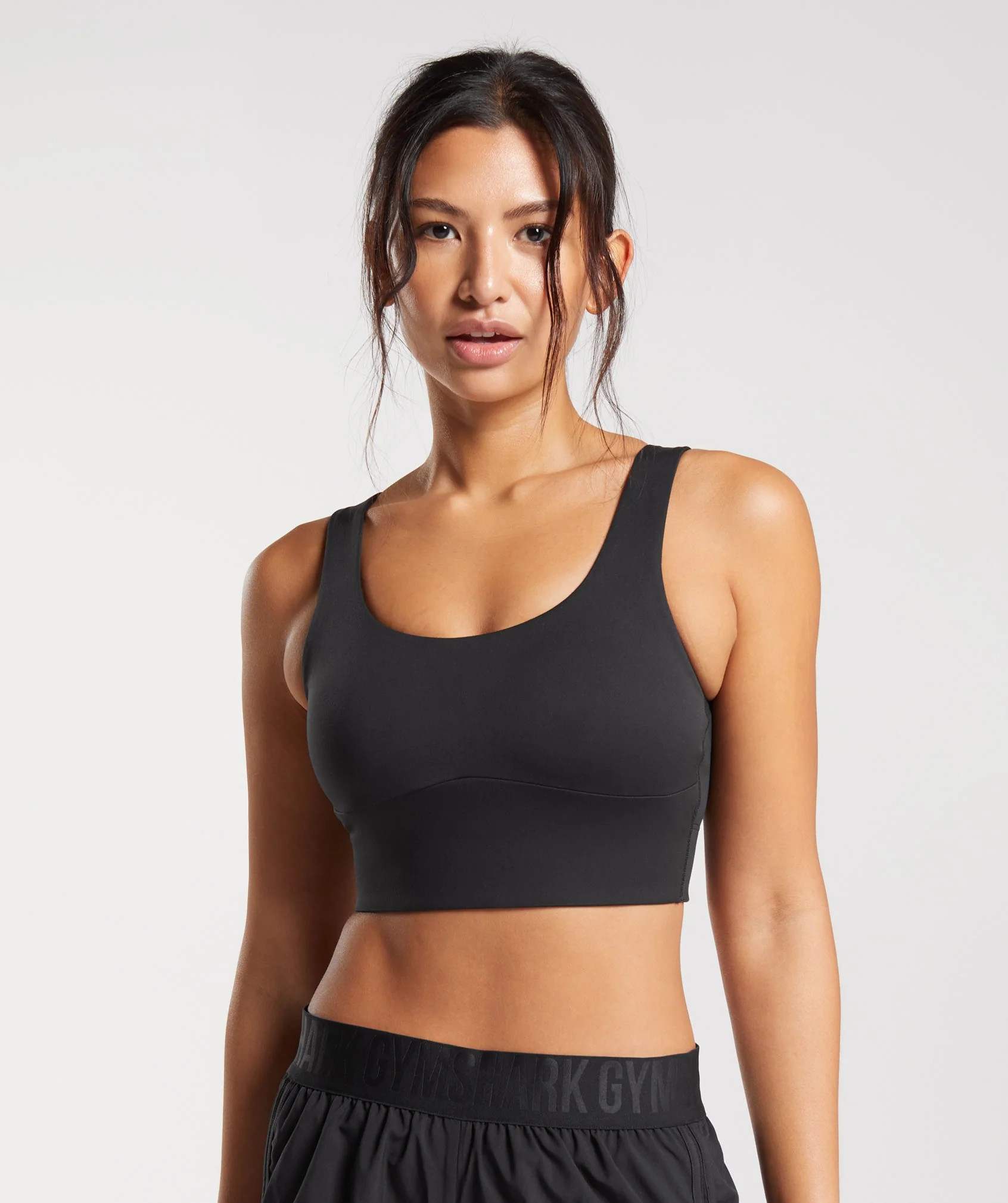 Gymshark Longline Sports Bra - Black | Gymshark US